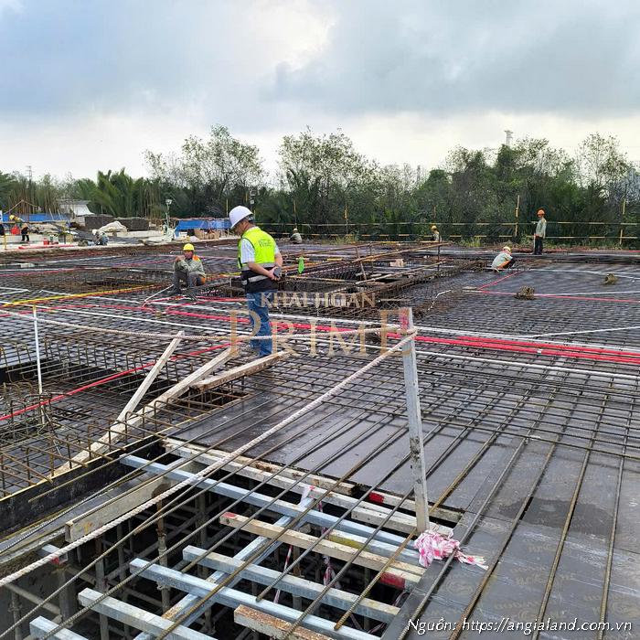 Tiến độ xây dựng chung cư Khải Hoàn Prime Nhà Bè