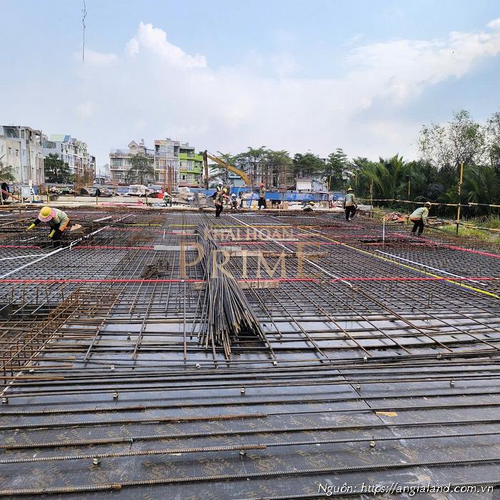 Tiến độ xây dựng chung cư Khải Hoàn Prime Nhà Bè