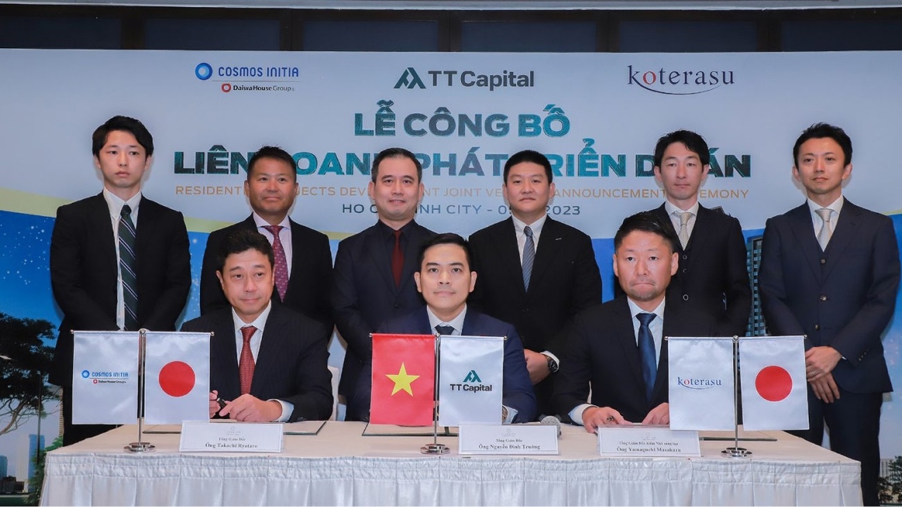 Quỹ Koterasu Nhật Bản hợp tác với các chủ đầu tư TT Capital Việt Nam