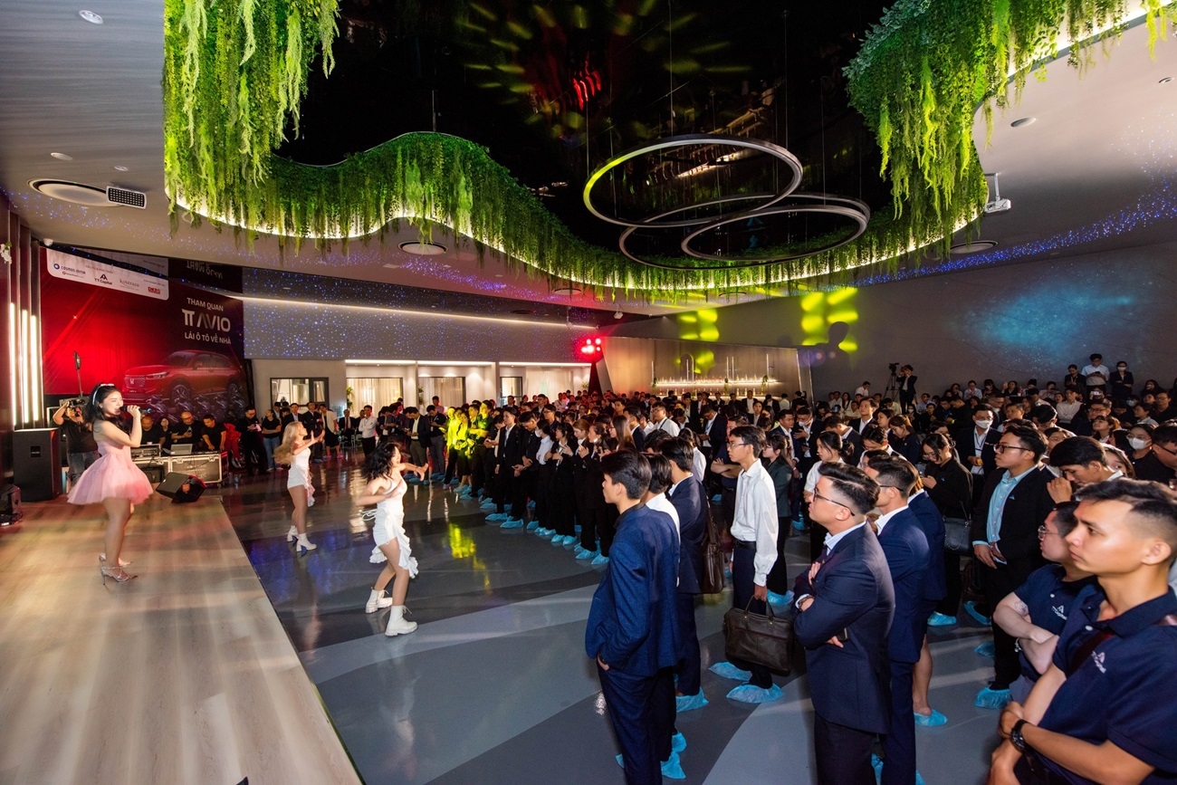 Không gian nhà mẫu & tiếp khách dự án chung cư TT Avio Dĩ An