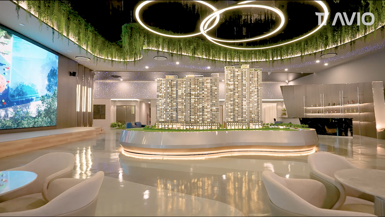 Không gian sa bàn nhà mẫu dự án TT Avio Dĩ An