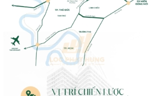 Địa Chỉ & Vị Trí Dự Án The Infinity Dĩ An Charm Group Chính Xác Nhất