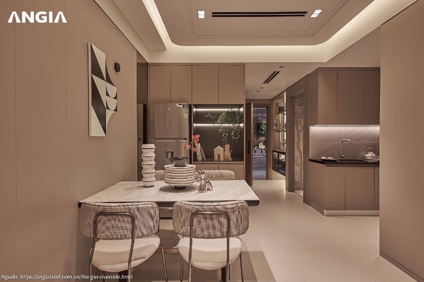 Nhà Mẫu Căn Hộ Chung Cư The Gió Riverside 65m2