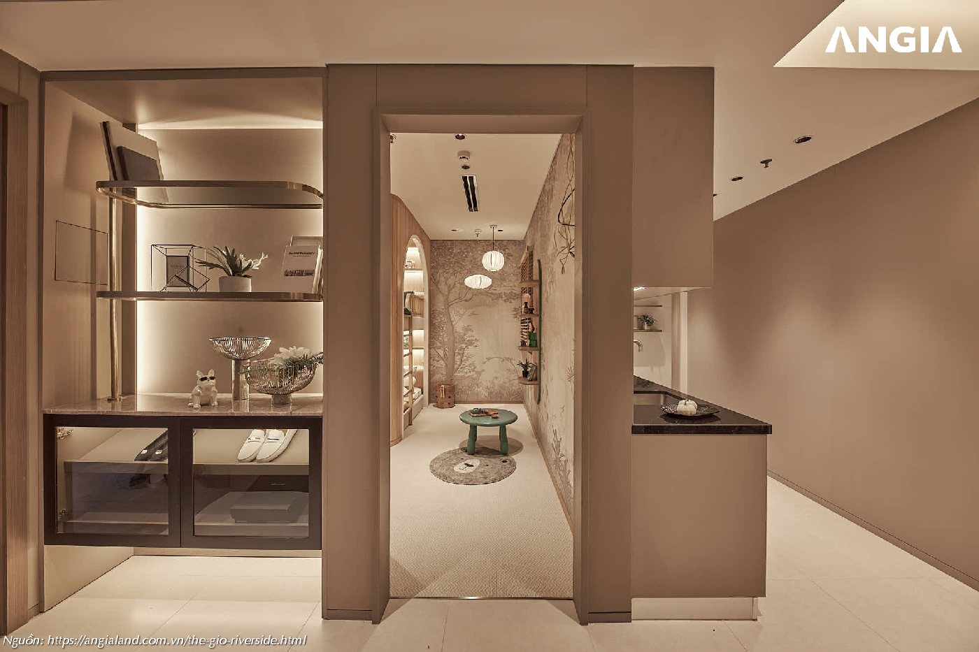 Nhà Mẫu Căn Hộ Chung Cư The Gió Riverside 65m2