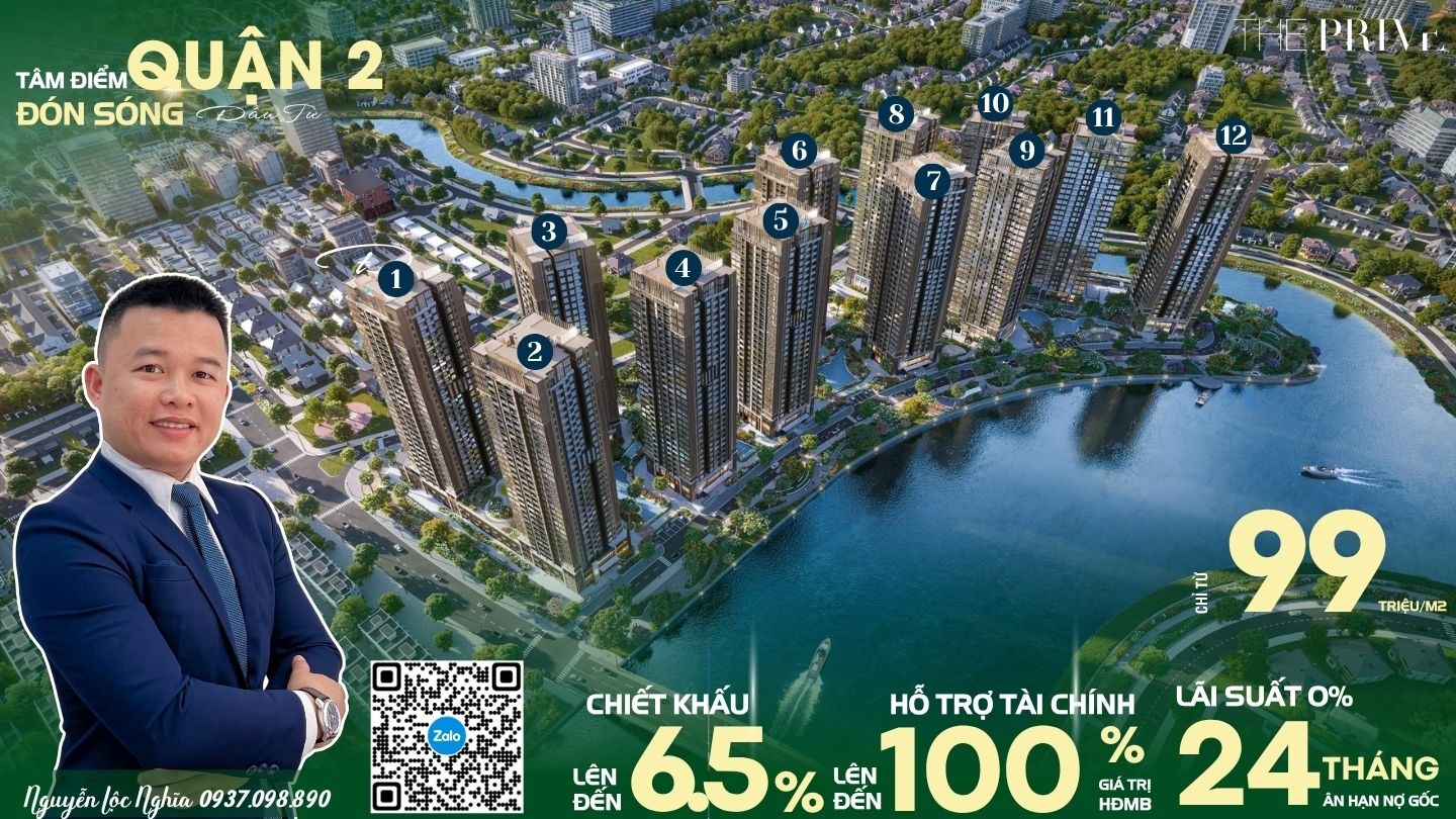 Sale Nguyễn Lộc Nghĩa The Prive Quận 2