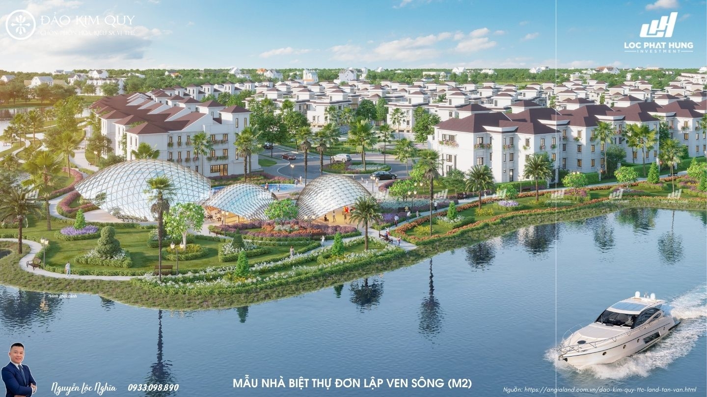 Thiết Kế Biệt Thự Đơn Lập View Sông Đảo Kim Quy TTC Tân Vạn | Đỉnh Cao & Riêng Tư