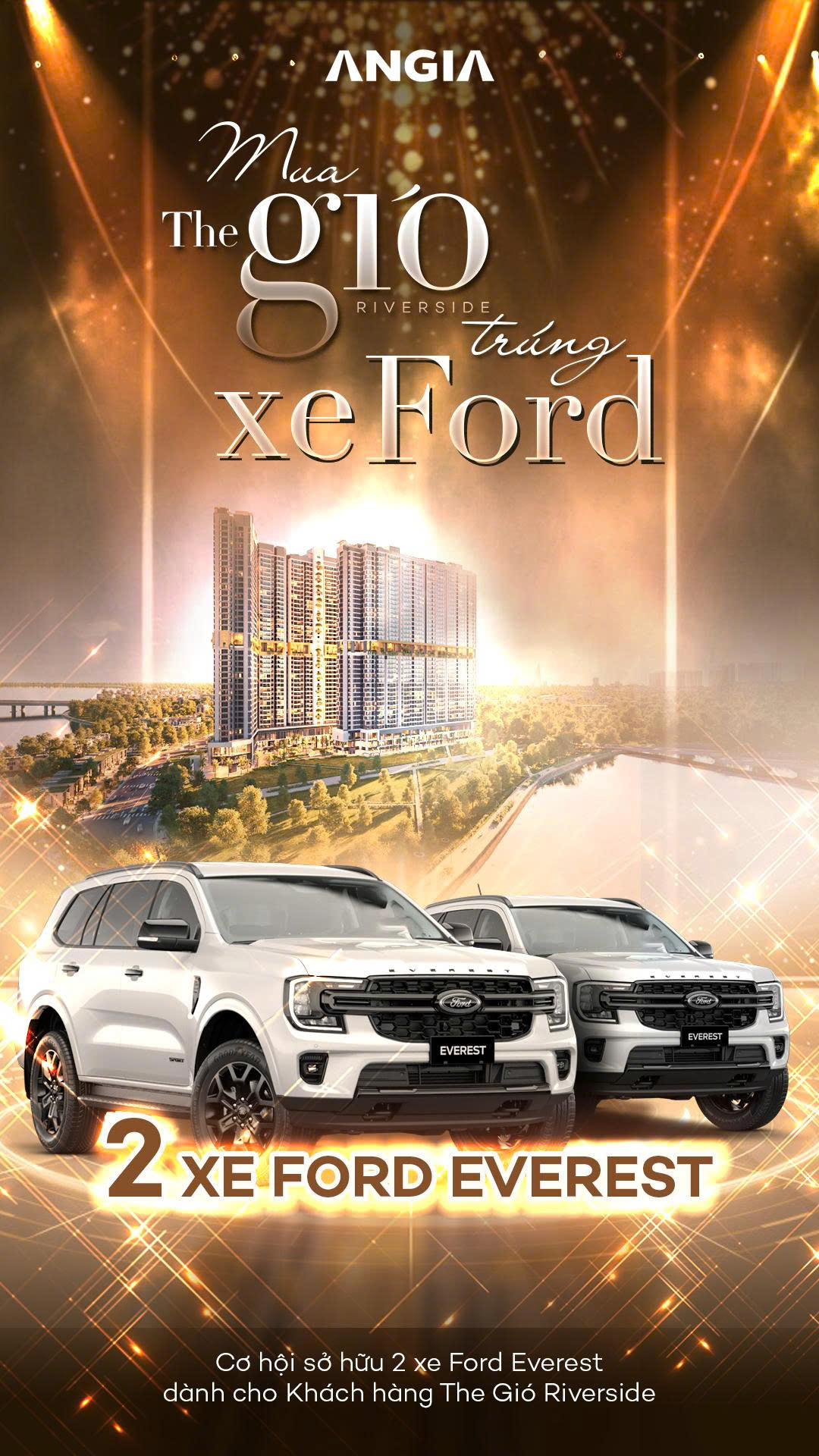 Chương Trình Mua The Gió Riverside Trúng Xe Ford Everest