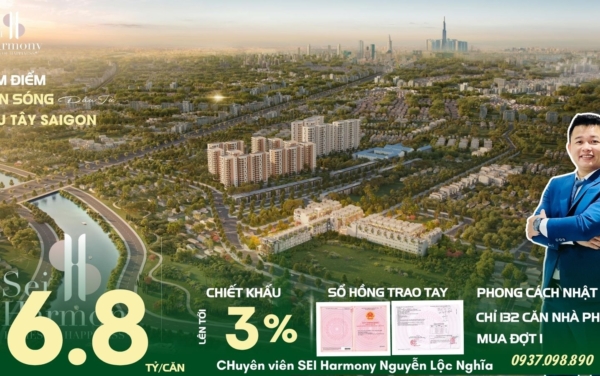 Mua Bán Cho Thuê Dự án Nhà Phố Sei Harmony Bình Tân