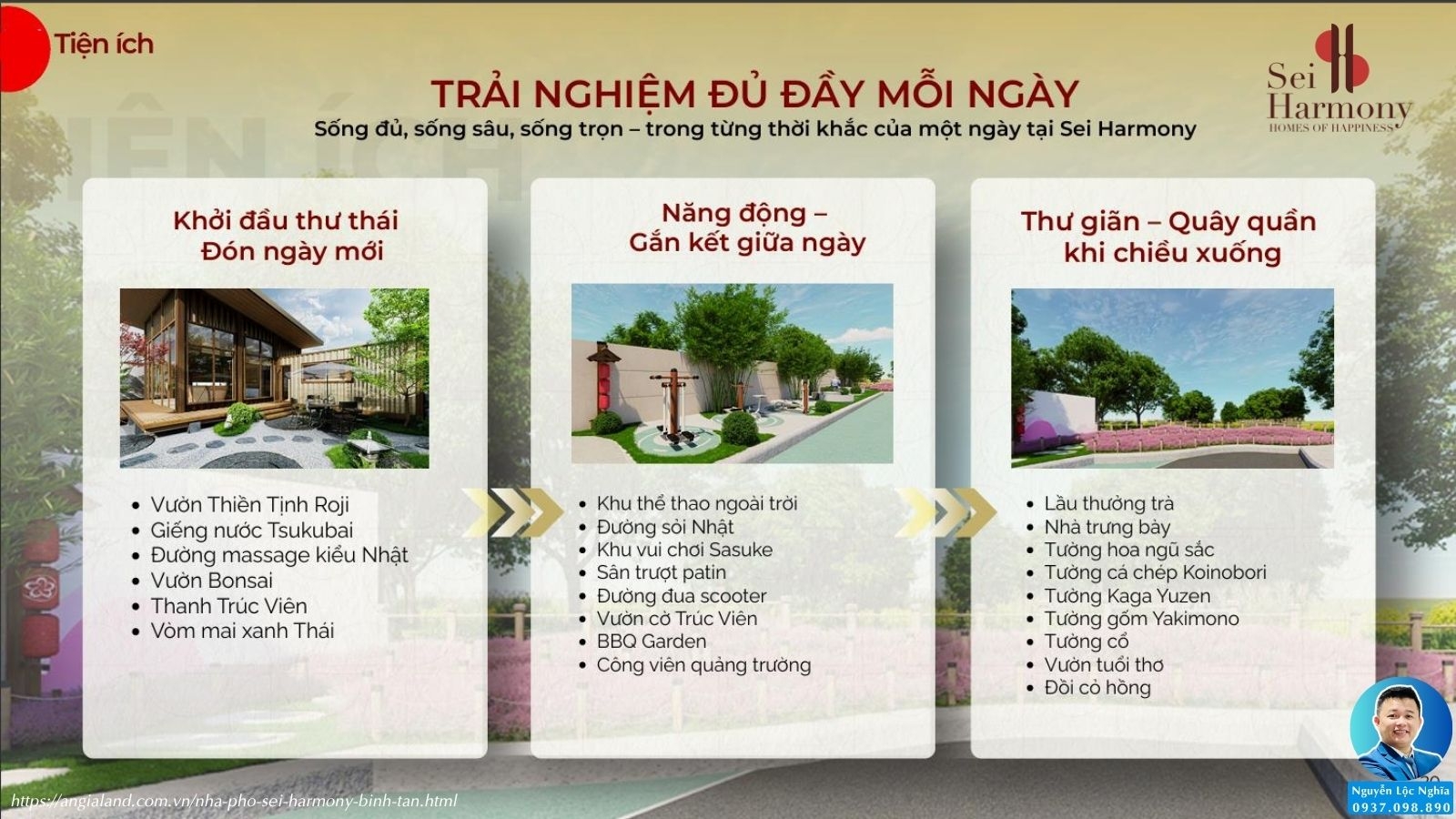 Bài toán không gian sống Dự án Nhà Phố Sei Harmony Bình Tân