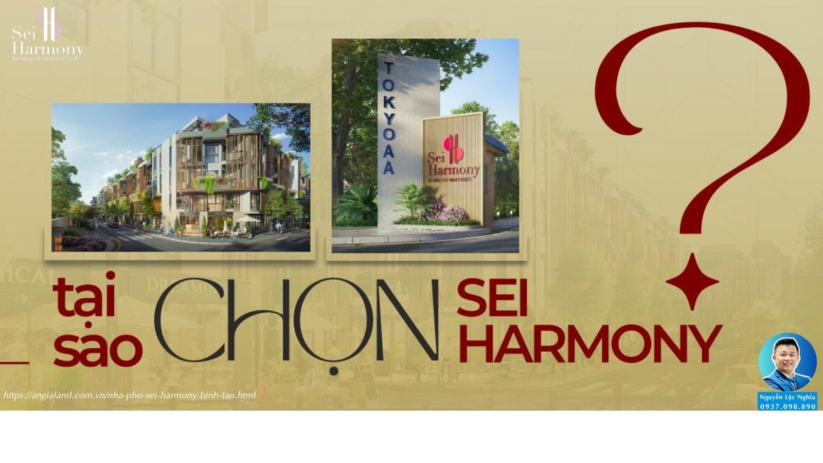Tại sao chọn dự án nhà phố SEI Harmony Bình Tân