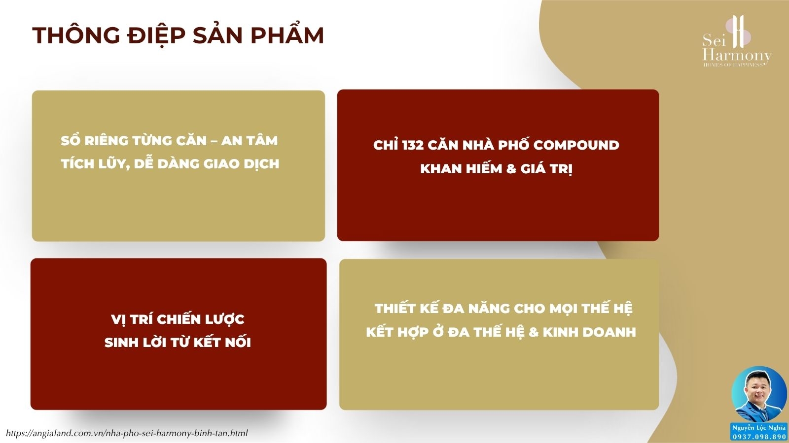 ĐIểm mạnh dự án nhà phố SEI Harmony Bình Tân