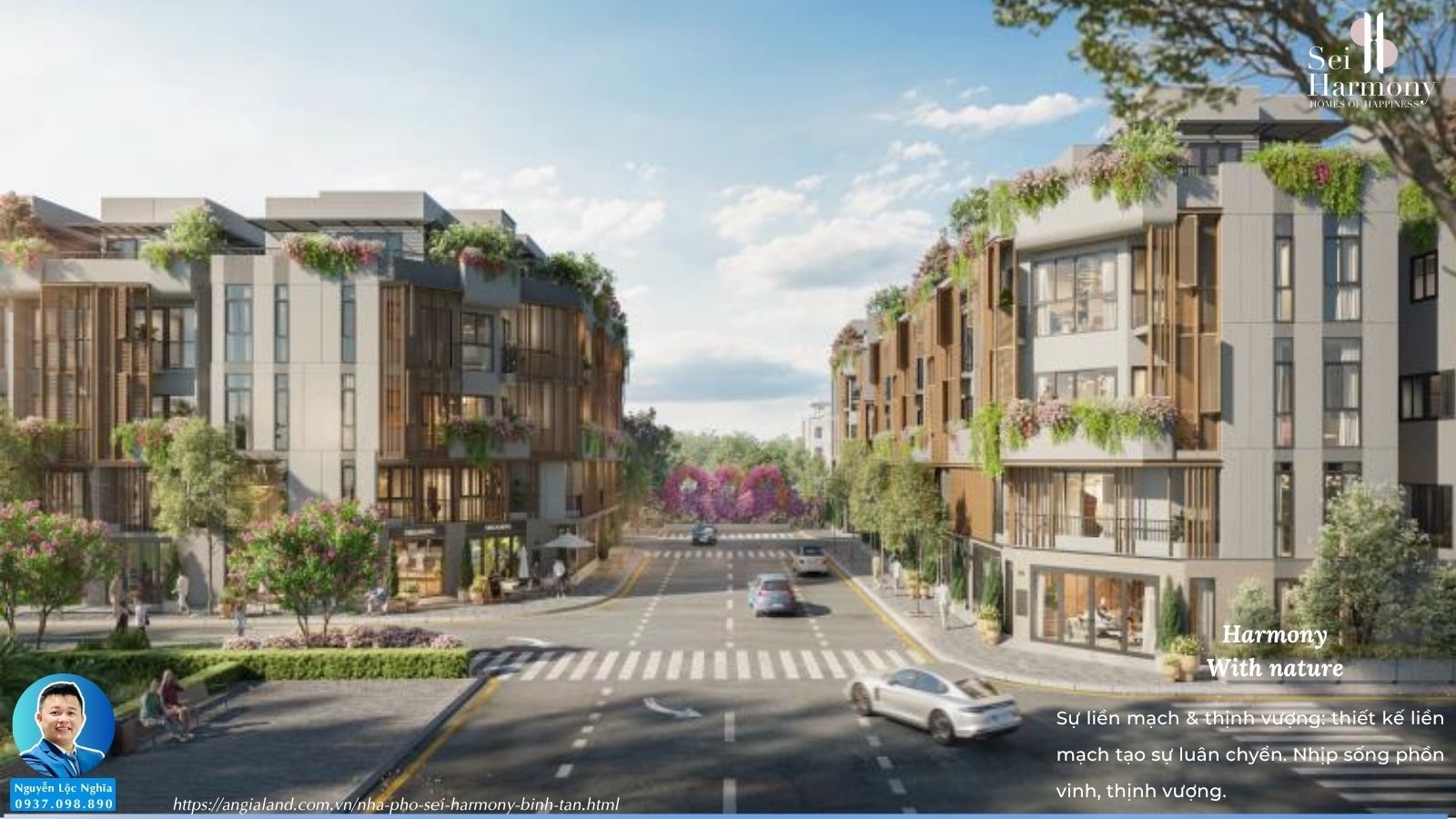 Mua Bán Cho Thuê Dự án Nhà Phố Sei Harmony Bình Tân