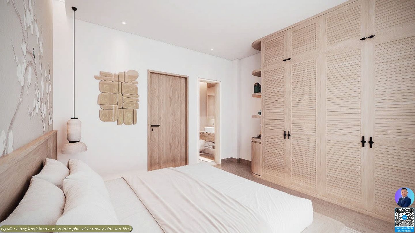 Nhà Mẫu Sei Harmony Bình Tân - Thiết kế phòng ngủ 1