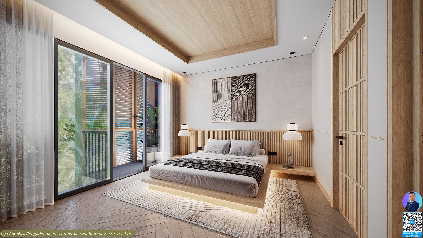 Nhà Mẫu Sei Harmony Bình Tân - Thiết kế phòng ngủ 3