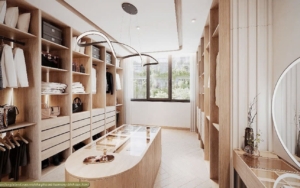 Nhà Mẫu Sei Harmony Bình Tân - Thiết kế phòng thay đồ