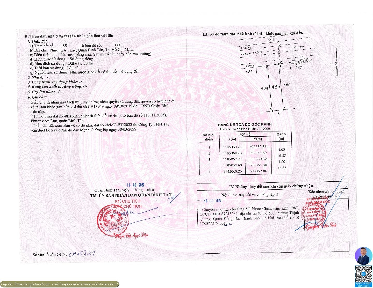 Pháp Lý SEI HARMONY Bình Tân | Sổ Hồng Riêng Từng Căn Từ CĐT Tokyo AA