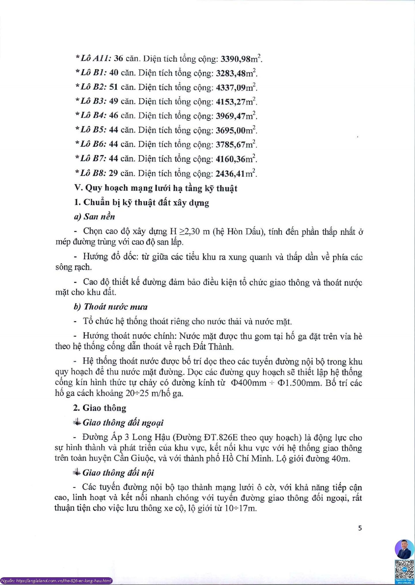 Thông tin chi tiết về quyết định phê duyệt quy hoạch chi tiết 1/500 dự án đất nền The 826 EC Long Hậu