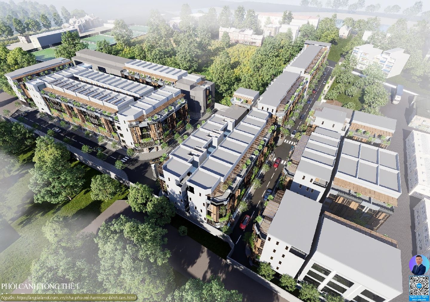 Thiết kế & Tiện ích dự án nhà phố SEI Harmony Bình Tân