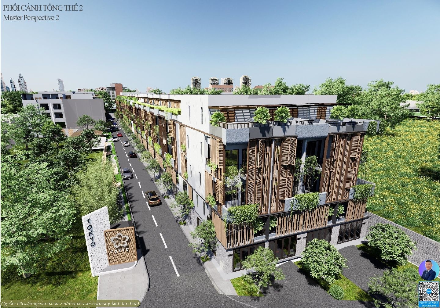 Thiết kế & Tiện ích dự án nhà phố SEI Harmony Bình Tân