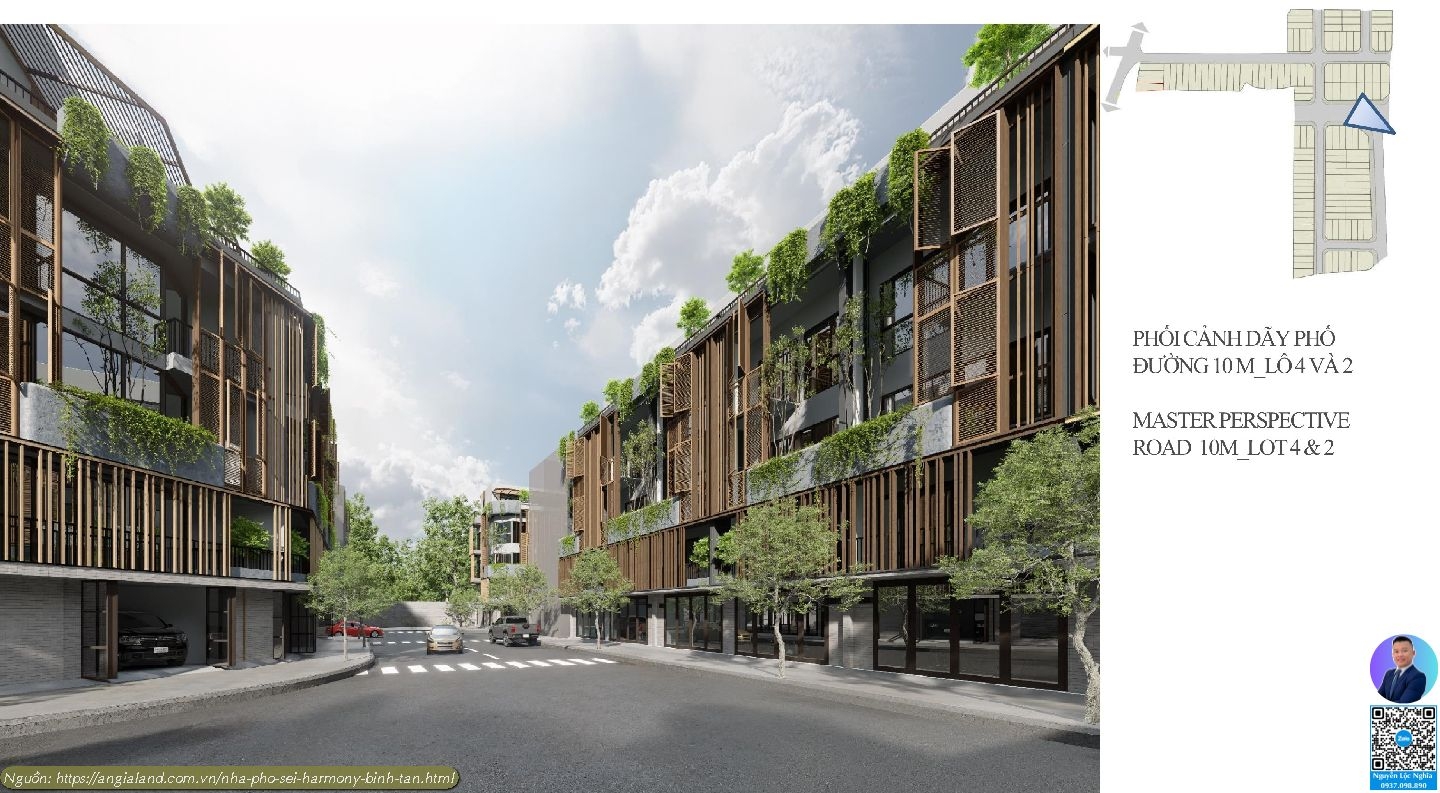 Thiết kế & Tiện ích dự án nhà phố SEI Harmony Bình Tân