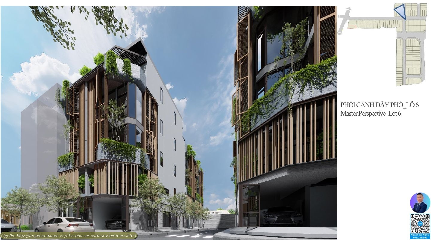 Thiết kế & Tiện ích dự án nhà phố SEI Harmony Bình Tân