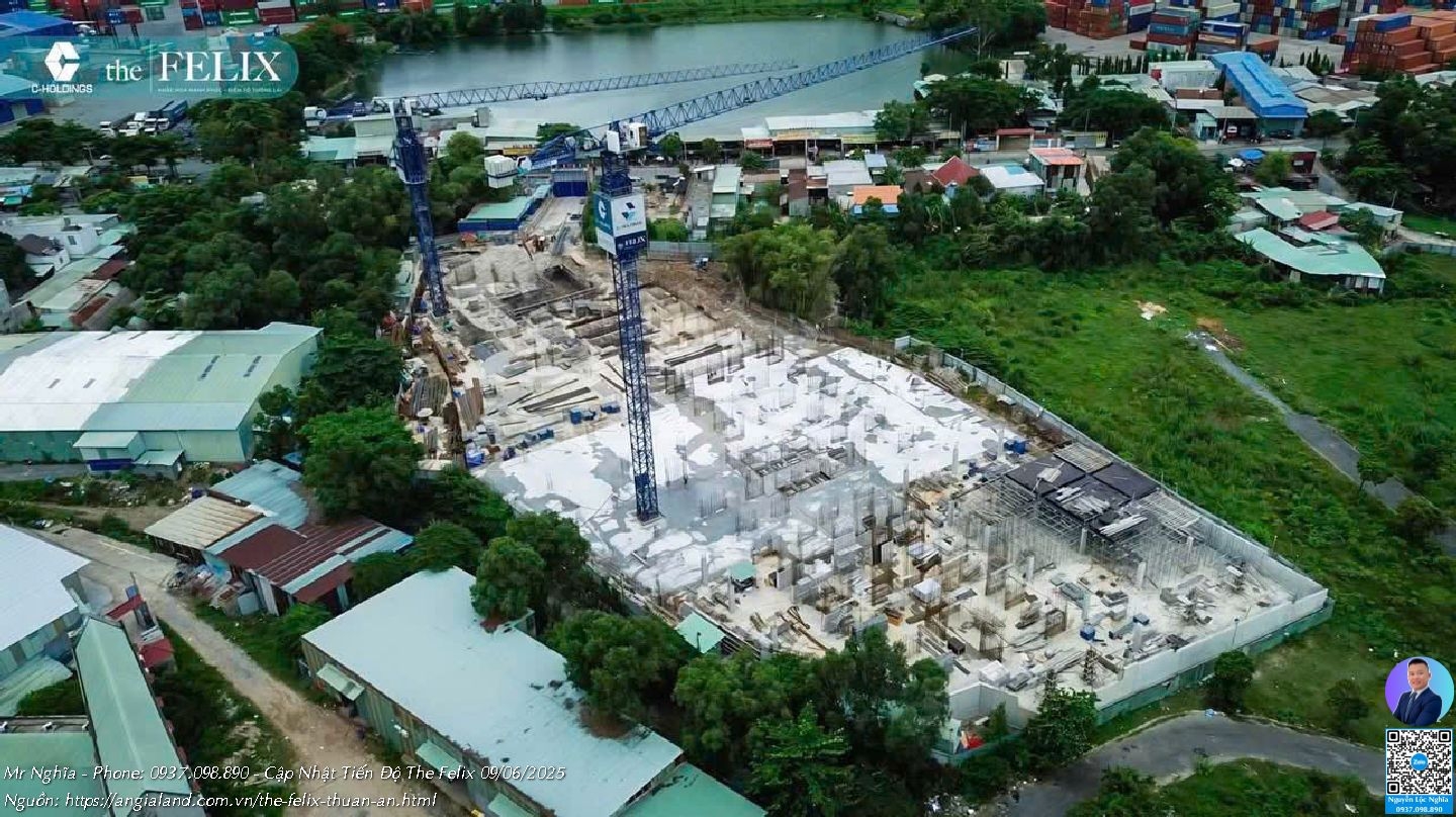 Tiến độ Xây Dựng The Felix C Holdings 09 06 2025