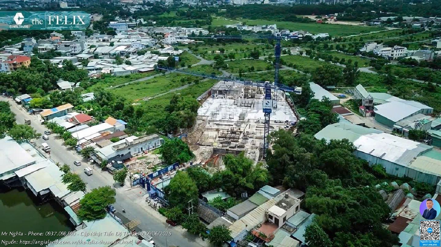 Tiến độ Xây Dựng The Felix C Holdings 09 06 2025