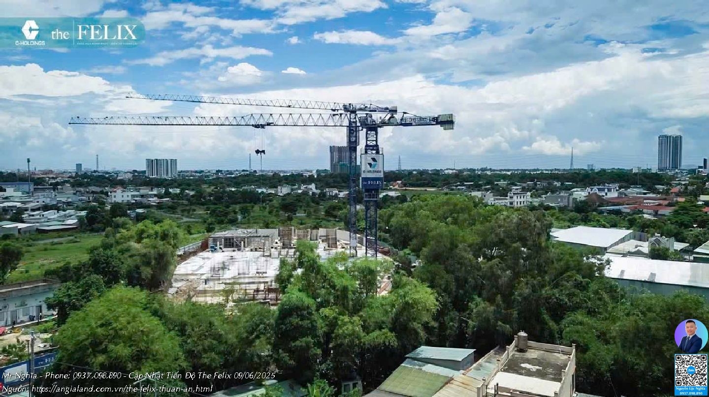 Tiến độ Xây Dựng The Felix C Holdings 09 06 2025