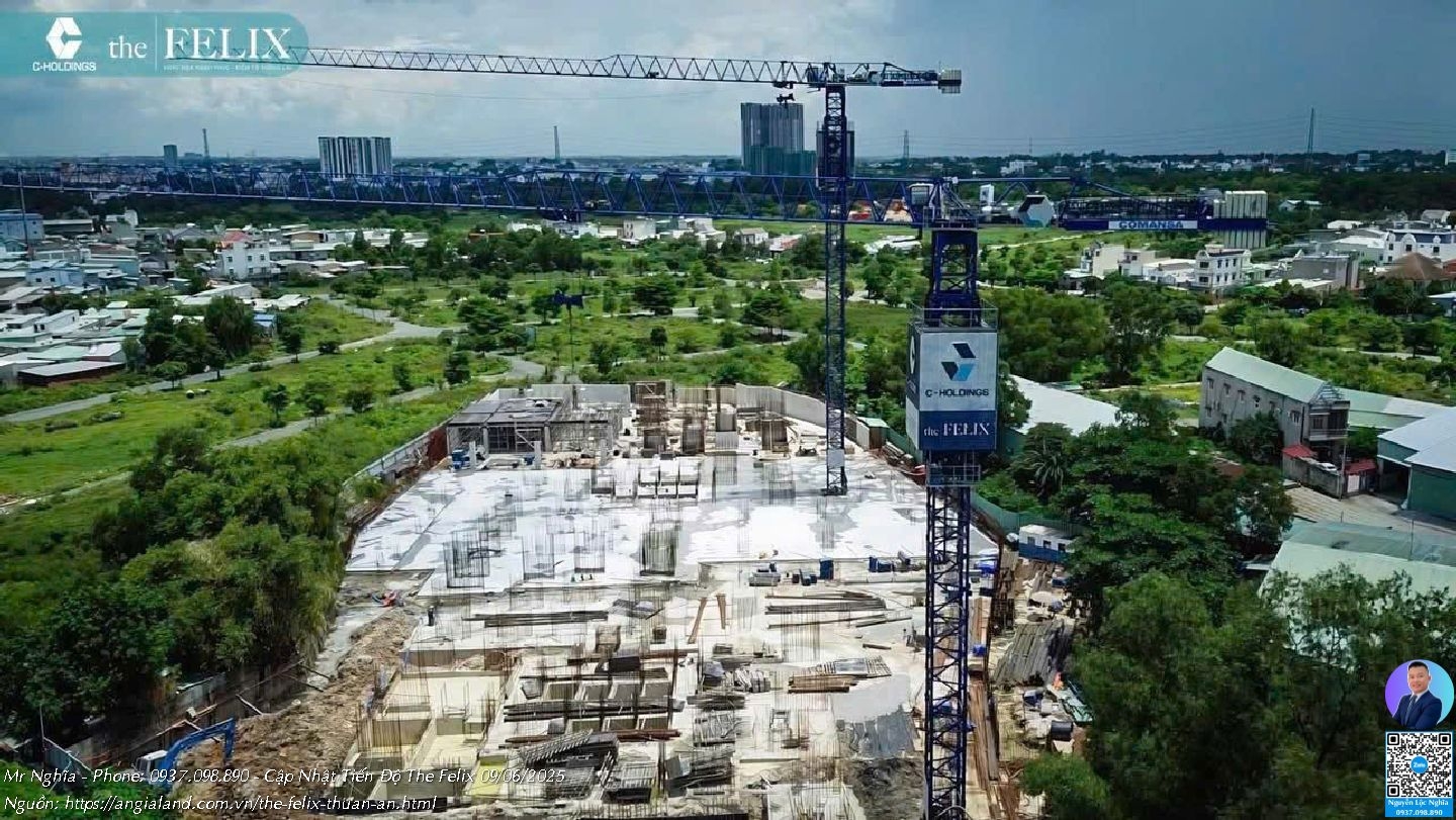 Tiến độ Xây Dựng The Felix C Holdings 09 06 2025