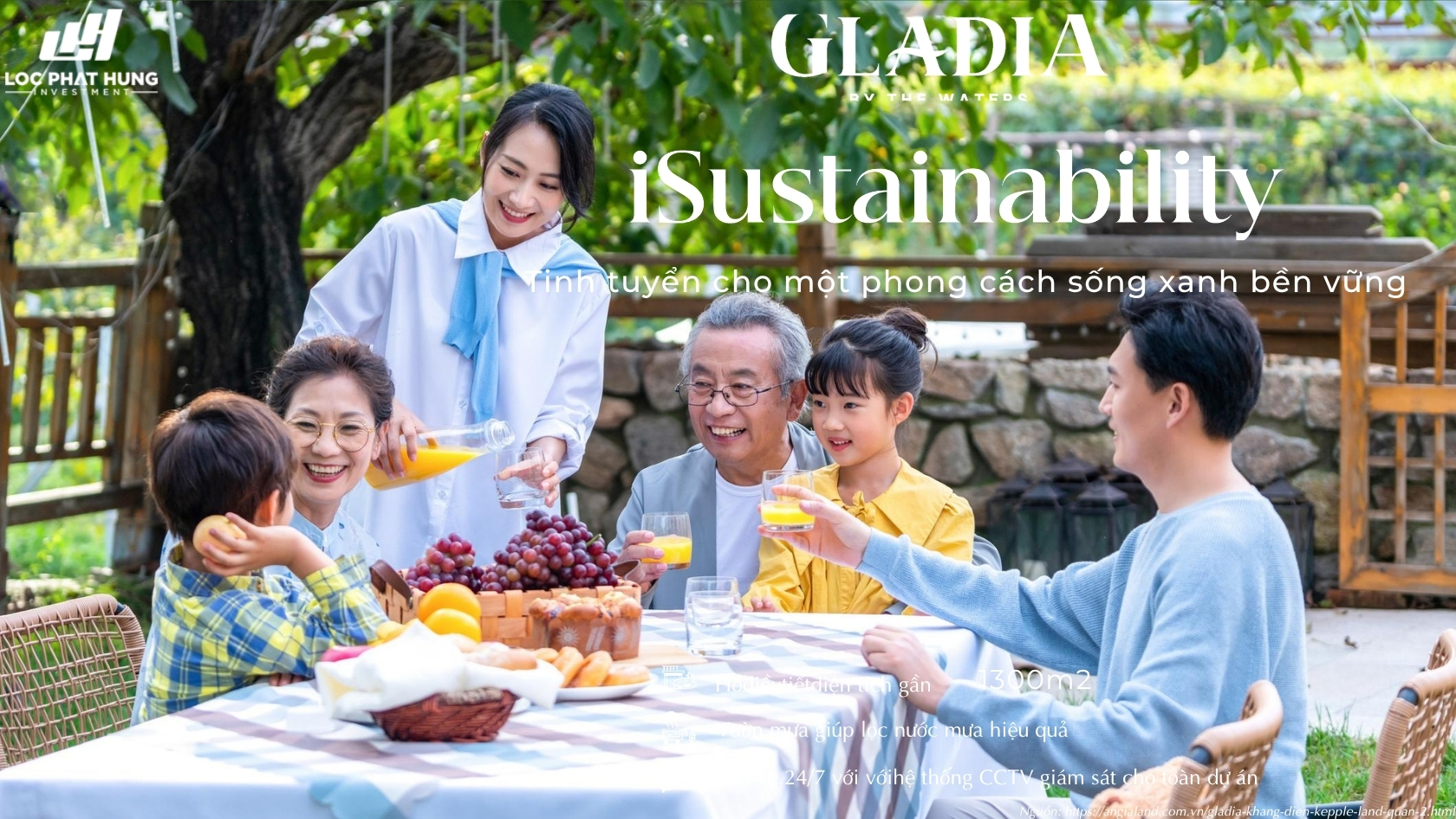 iSustainability Gladia by the Waters | Tiêu Chuẩn Sống Xanh & Bền Vững