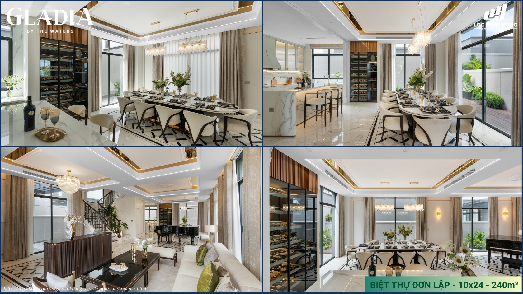 Không Gian Giao Thô – Gia Chủ Có Thể Tham Khảo Thiết Kế Như Hình Mẫu Biệt Thự Đơn Lập