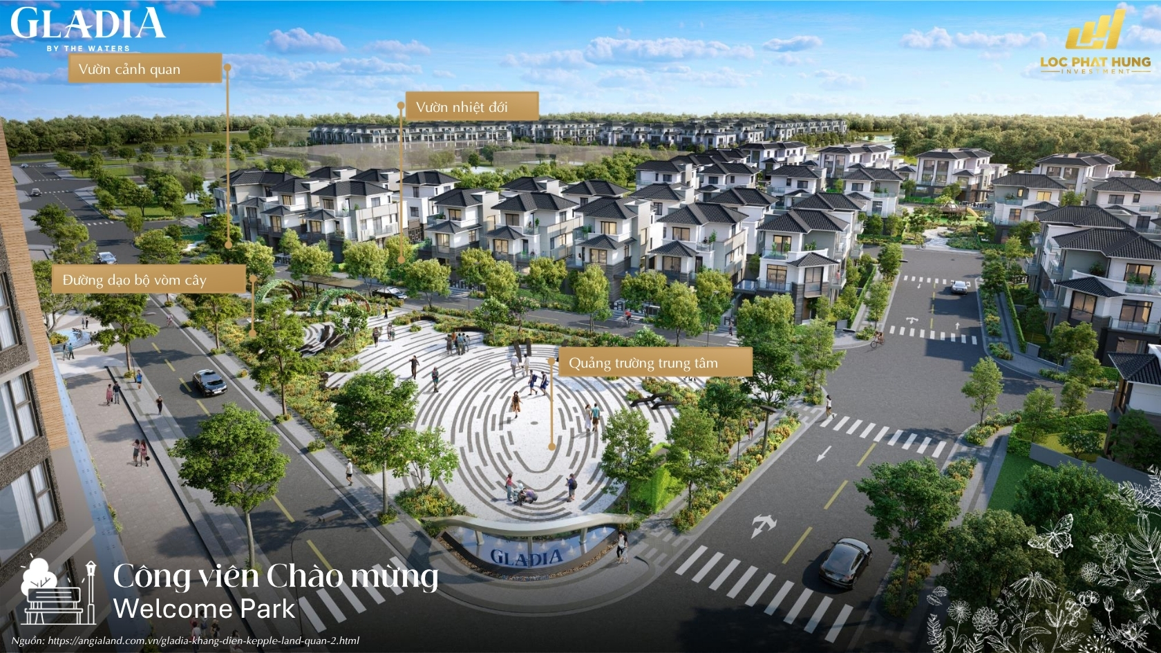 Công Viên Chào Mừng Gladia (Welcome Park) | Tiện Ích Đẳng Cấp