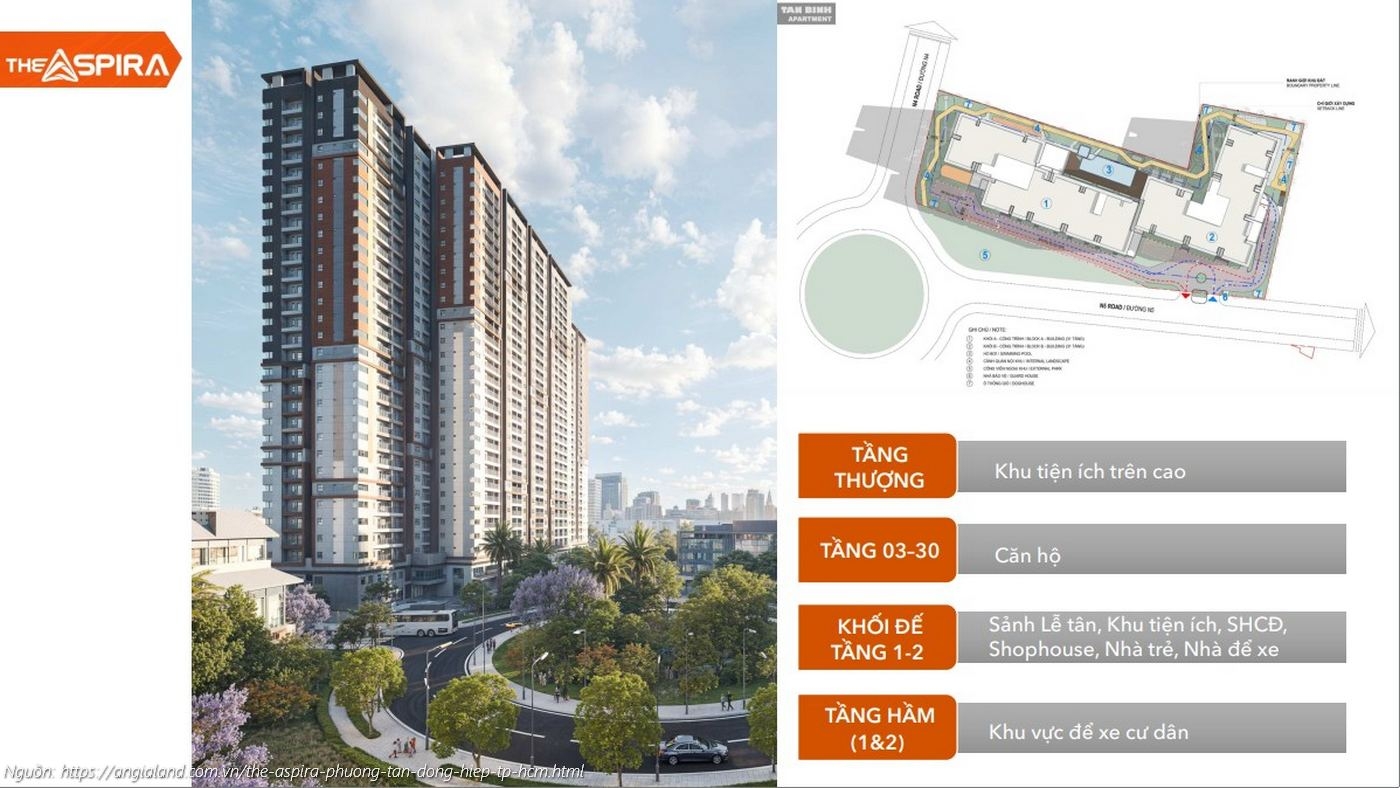Mặt Bằng Dự án The Aspira