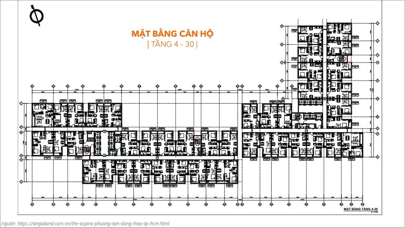 Mặt Bằng Dự án The Aspira