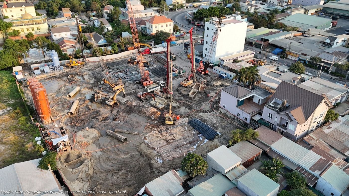 Tiến độ Xây Dựng Dự án Ava Center