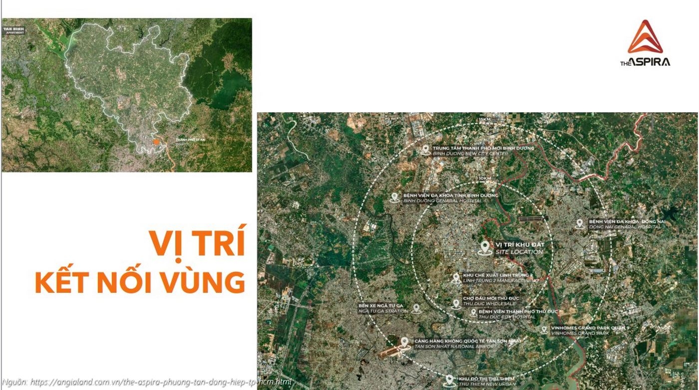 Vị Trí Dự án The Aspira