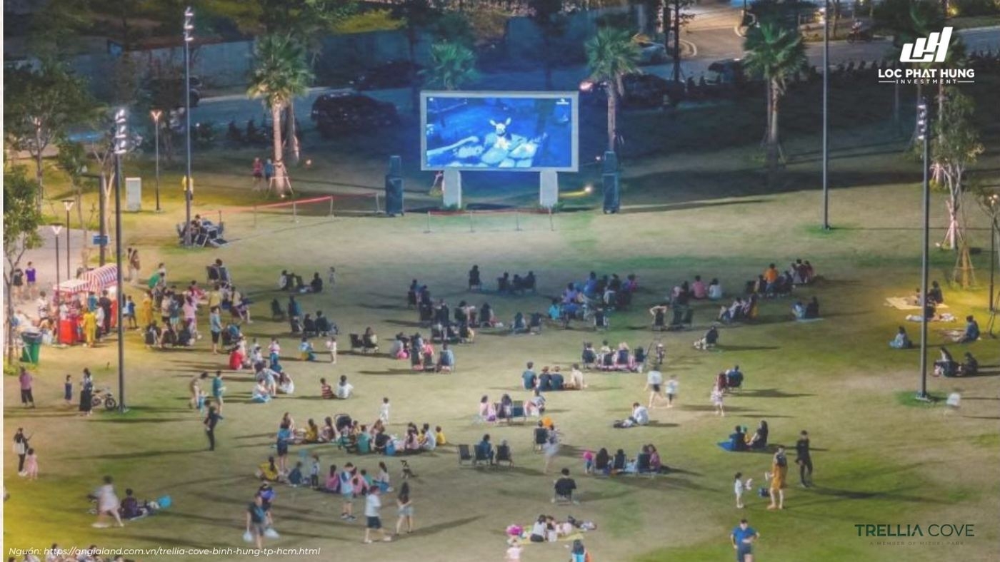 Cảnh Quan Ngoài Trời Trellia Cove | Không Gian Xanh Mát Chuẩn Resort