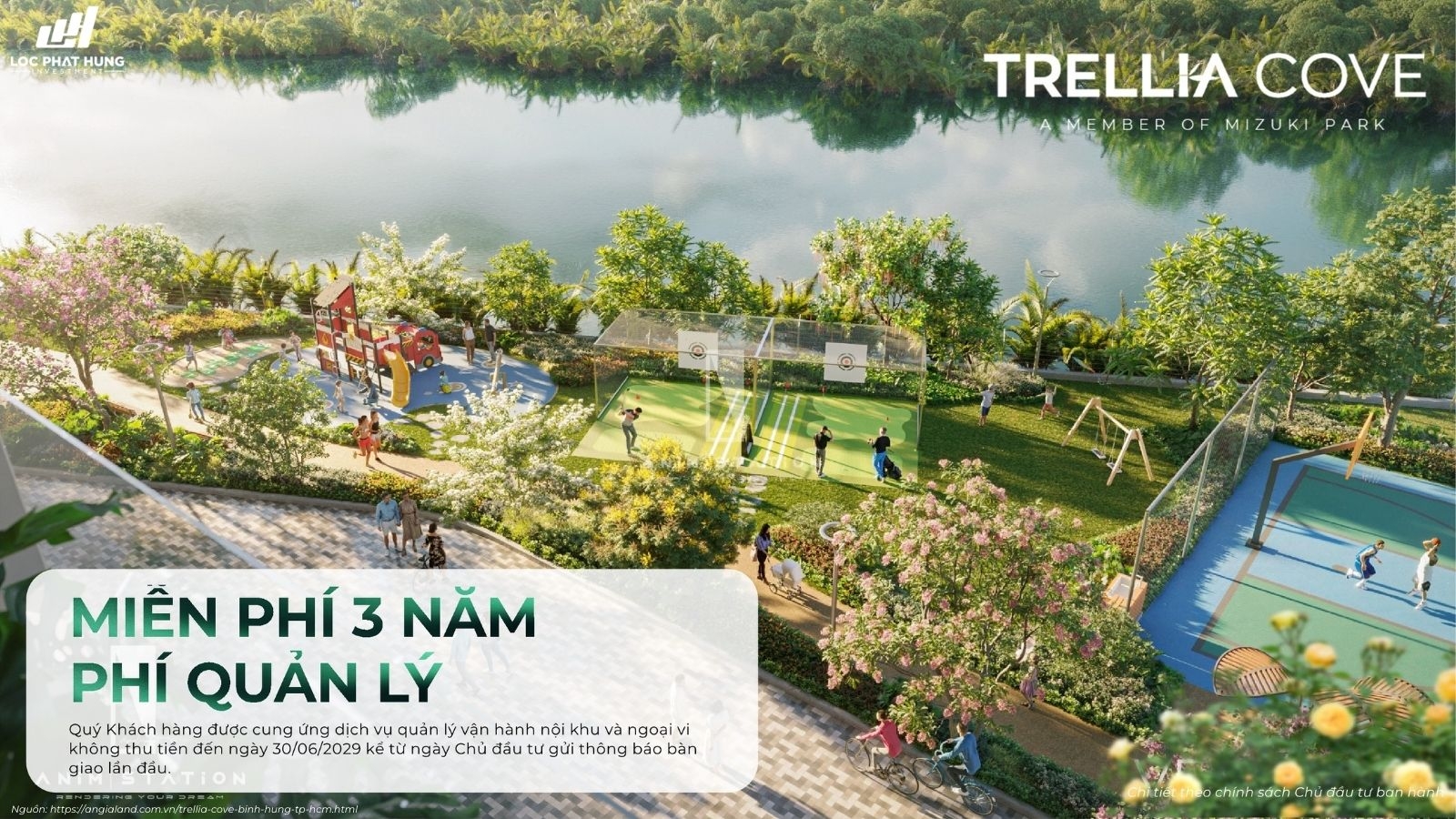Chính sách ưu đãi cảu chủ đầu tư Nam Long dự án Trellia Cove