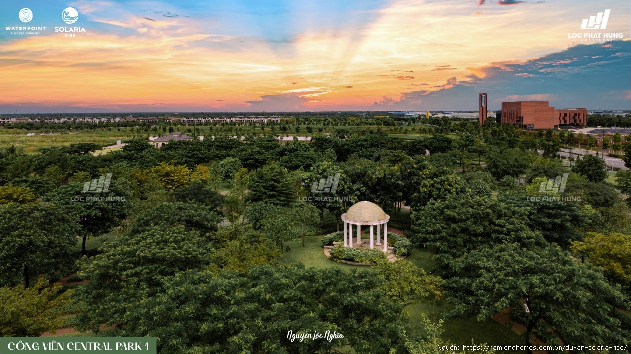 Công Viên Central Park 1 Waterpoint: Khám Phá Tiện Ích Đẳng Cấp