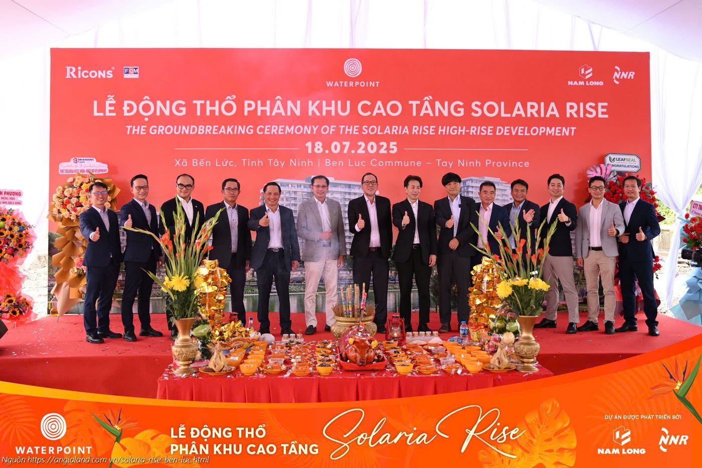 Lễ Động Thổ Solaria Rise | Dấu Mốc Khởi Đầu Quan Trọng