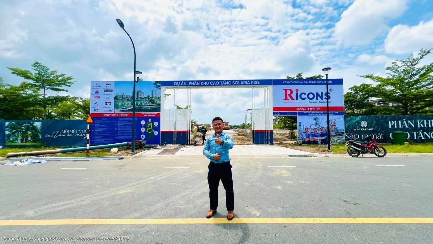 Tiến Độ Xây Dựng Solaria Rise | Cập Nhật Thực Tế T7/2025