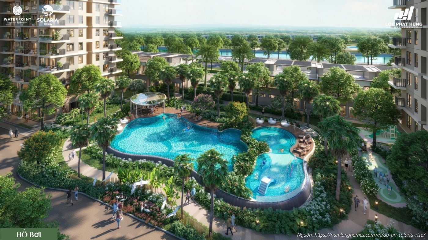 Ho Boi Phong Cach Resort Nghi Duong Tai Solaria Rise Waterpoint
