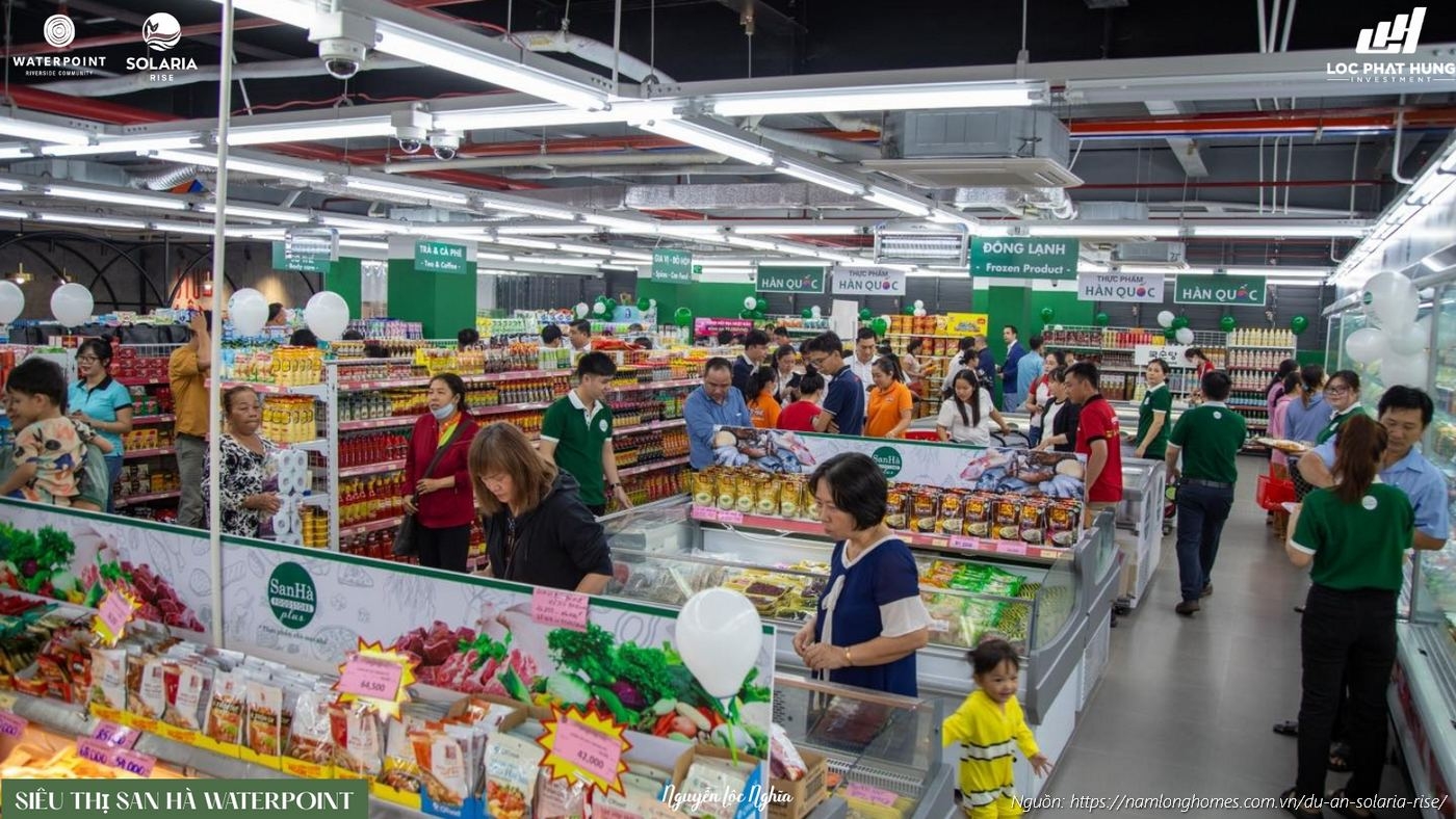 Khong Gian Ben Trong Sieu Thi San Ha Foodstore Plus Waterpoint