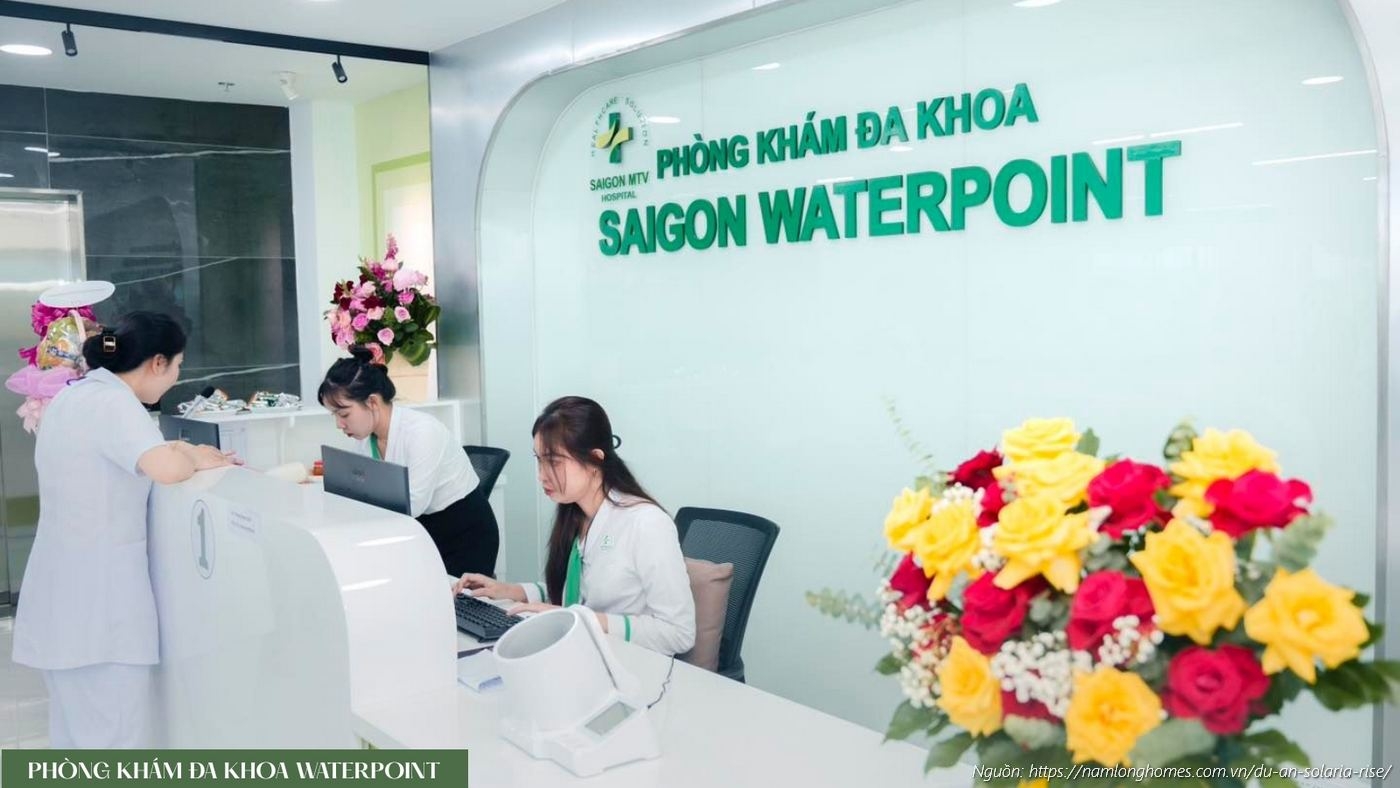 Khu Vực Chờ Tại Phòng Khám Đa Khoa Sài Gòn Waterpoint