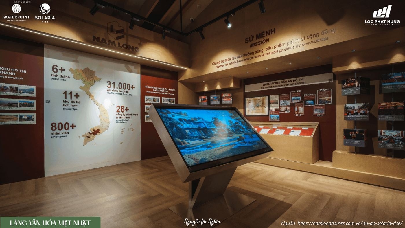 Làng Văn Hóa Việt Nhật: Tiện Ích Dành Cho Cư Dân Solaria Rise