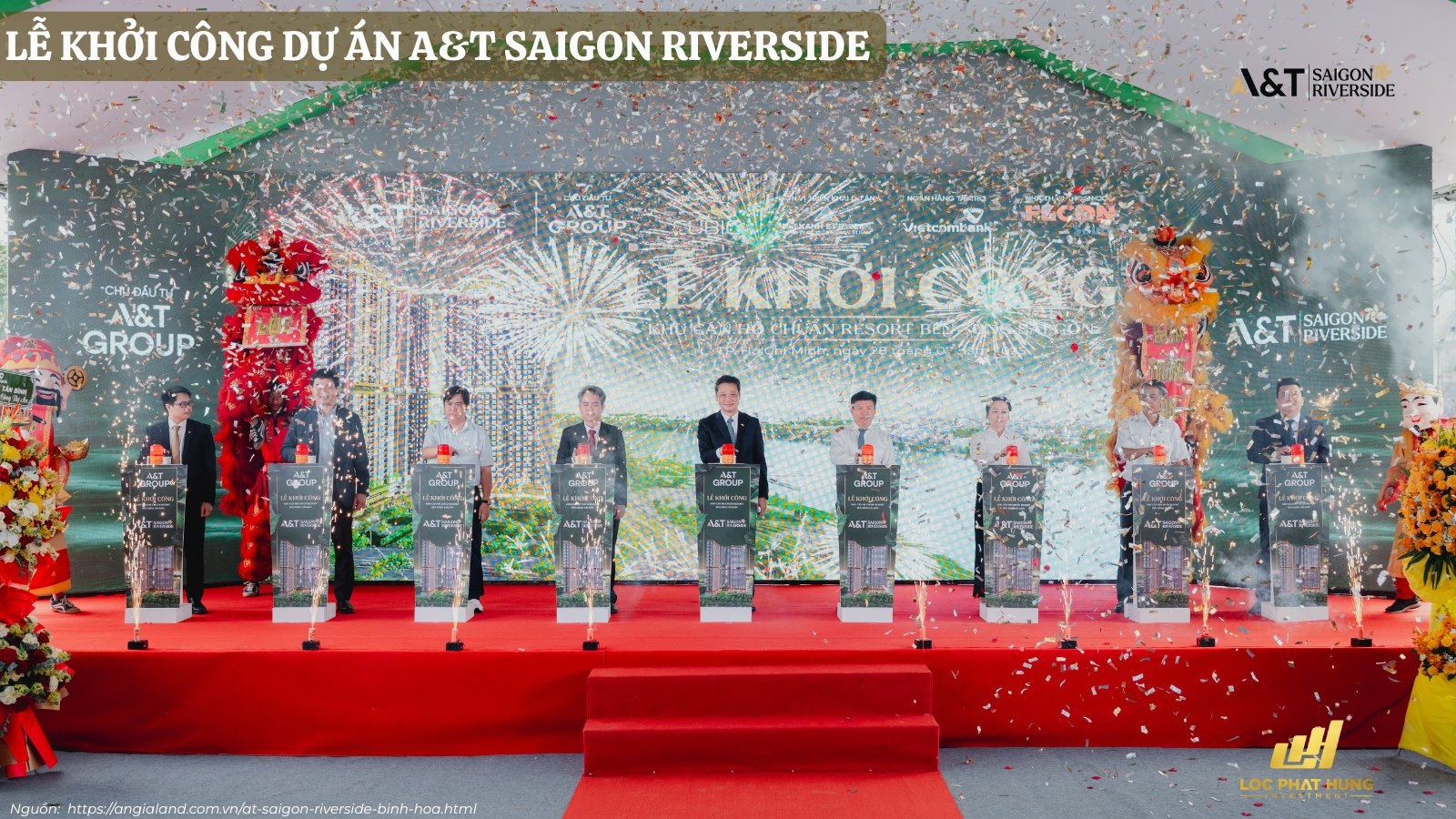 Lễ khởi công dự án A&T Saigon Riverside