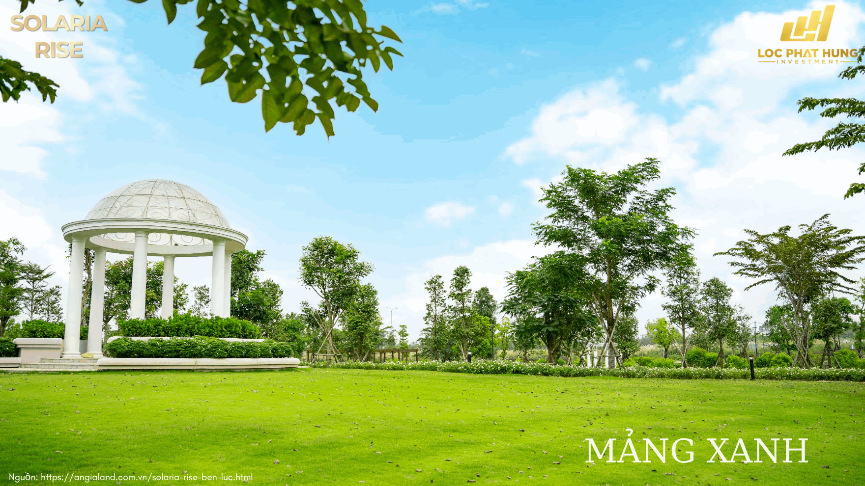 Mảng Xanh An Lành Tại Solaria Rise | Sống Trọn Vẹn Cùng Thiên Nhiên Waterpoint