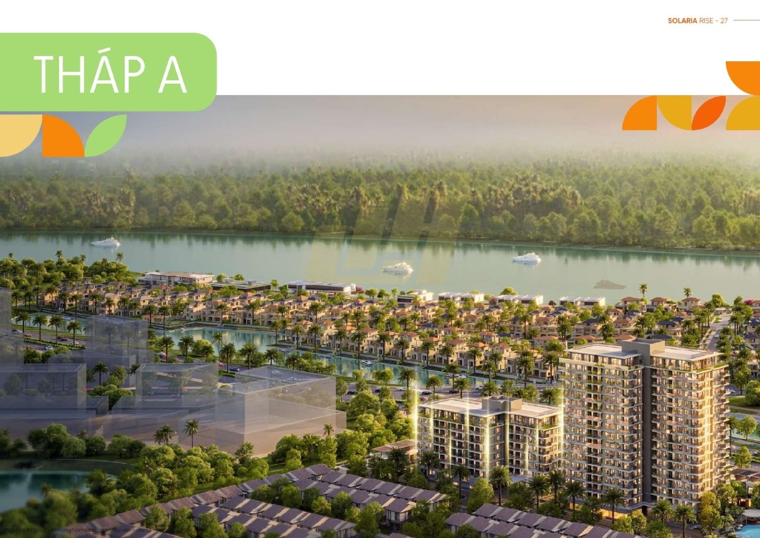 Mặt Bằng Căn Hộ 8 Tầng Tháp A Solaria Rise