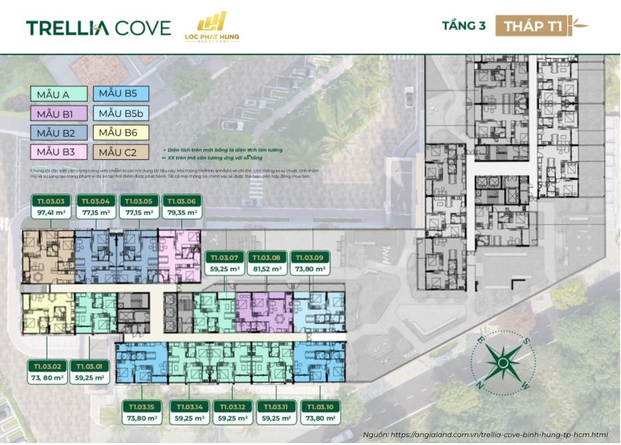 Mat Bang Tang 3 Thap T1 Trellia Cove Mizuki Park