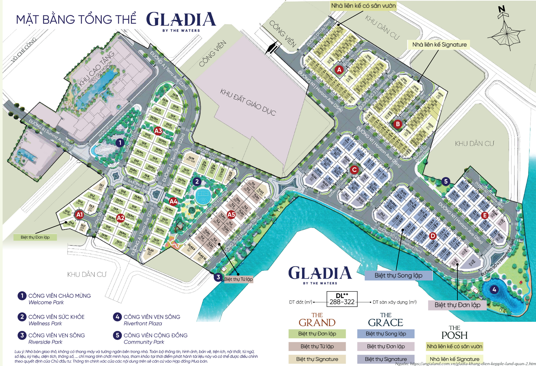 Mat Bang Tong The Du An Gladia By The Waters The Classia Khang Dien 1